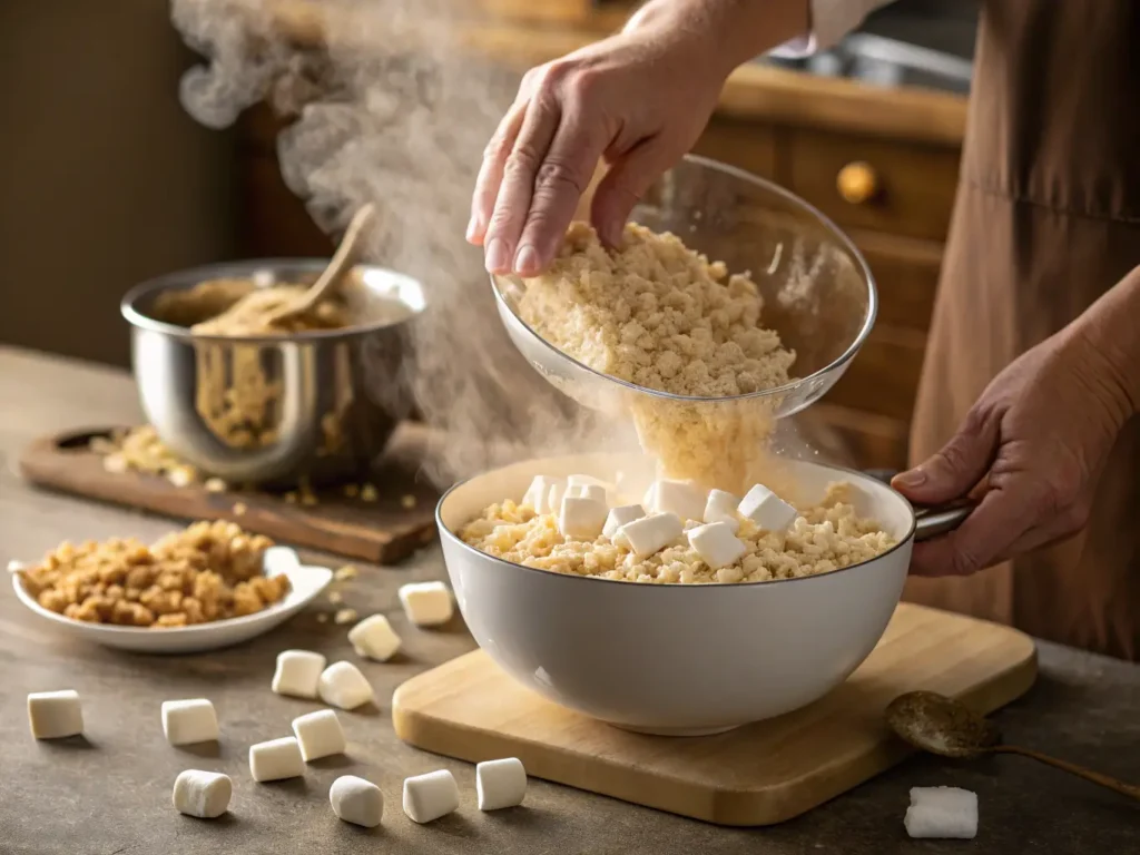 brown butter rice krispie treats