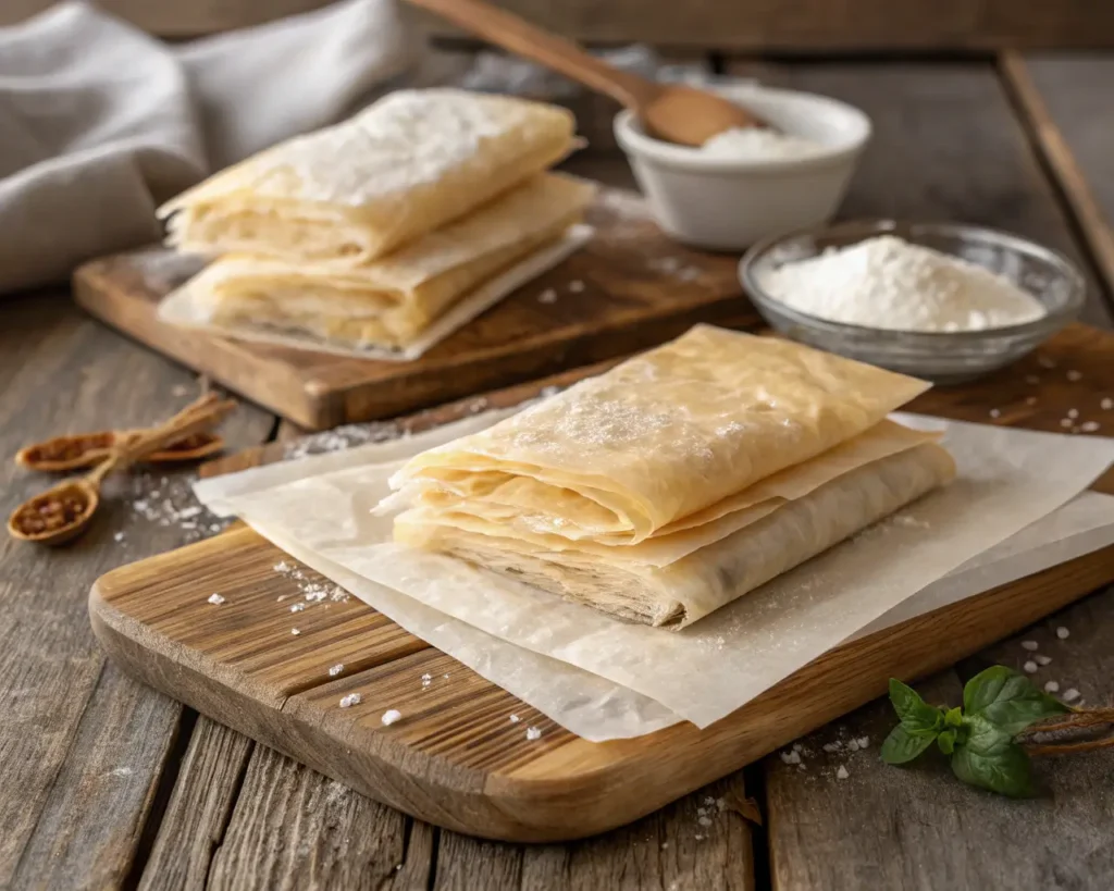 gluten free phyllo dough