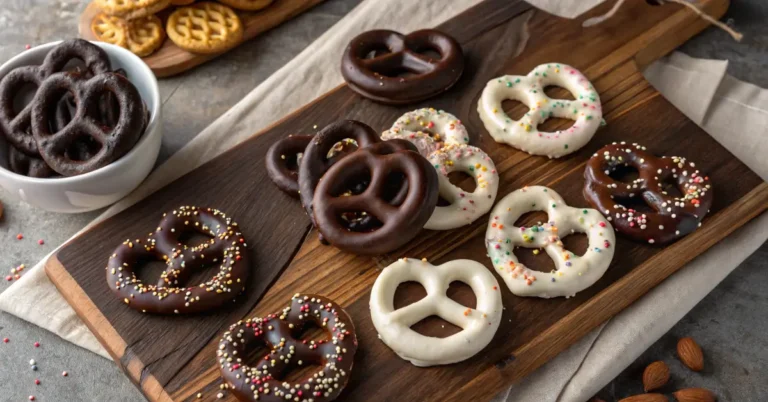 chocolate covered pretzels