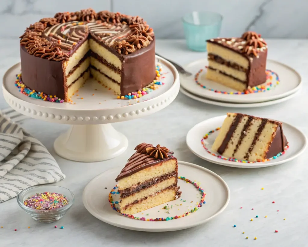zebra cake