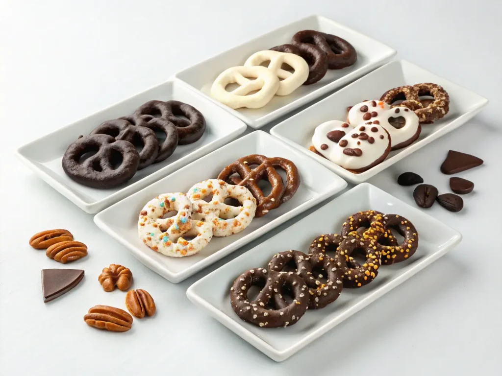 chocolate covered pretzels