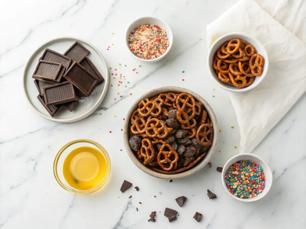 chocolate covered pretzels