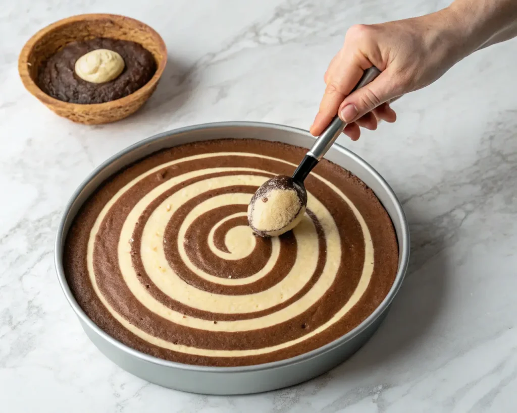 zebra cake