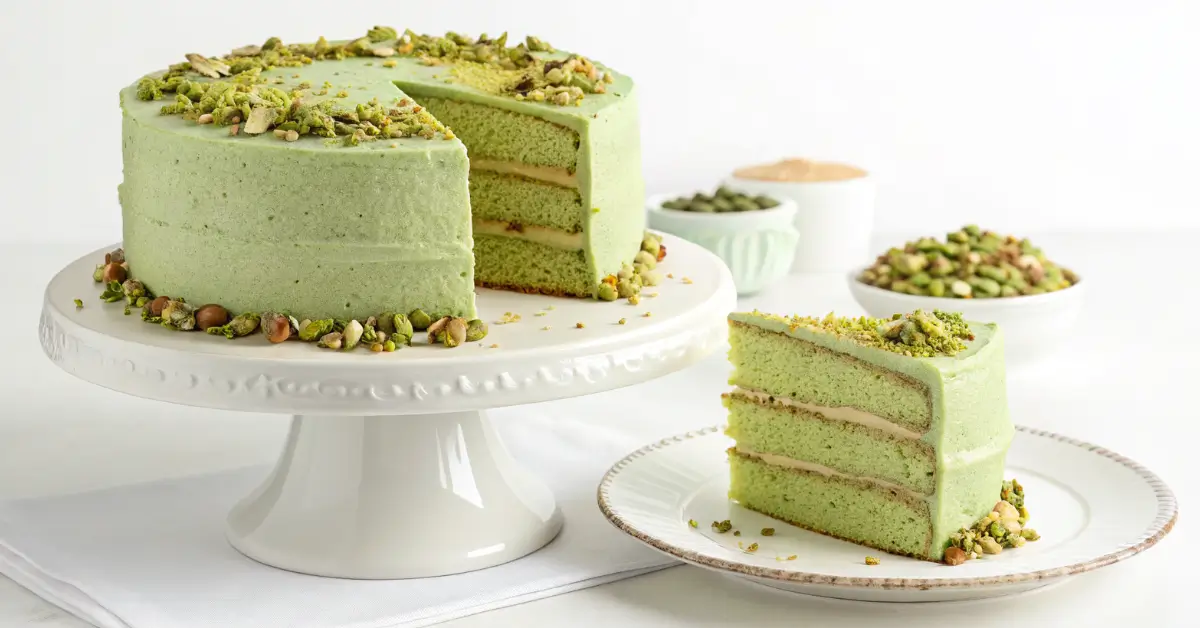 Pistachio Cake Recipe with Pistachio Butter Easy Guide 2025