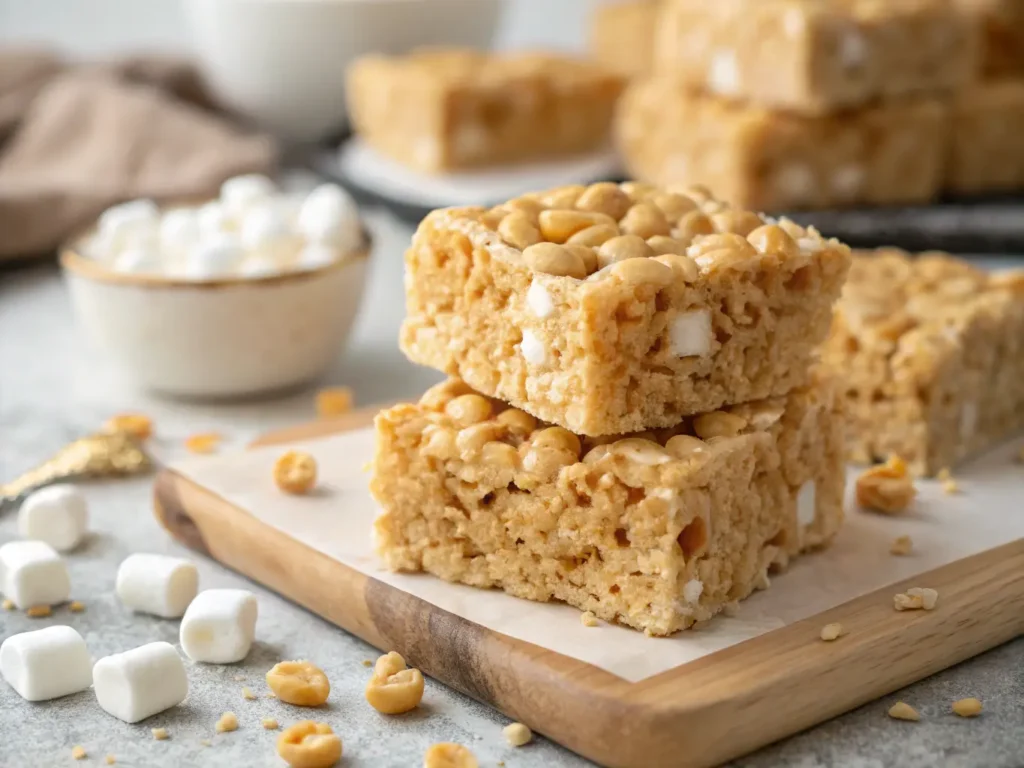 brown butter rice krispie treats