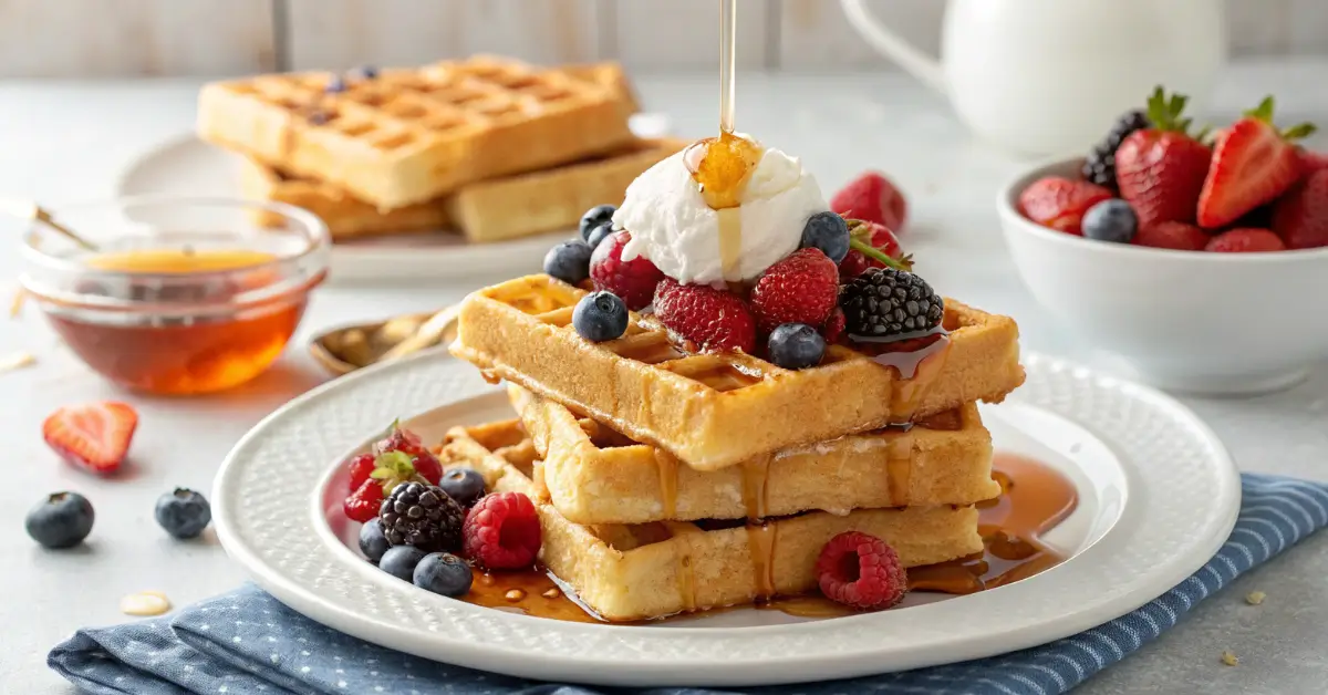 Crispy Fluffy Wafles in 15 Minutes – Easy & Delicious Recipe