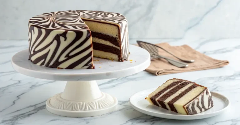 zebra cake