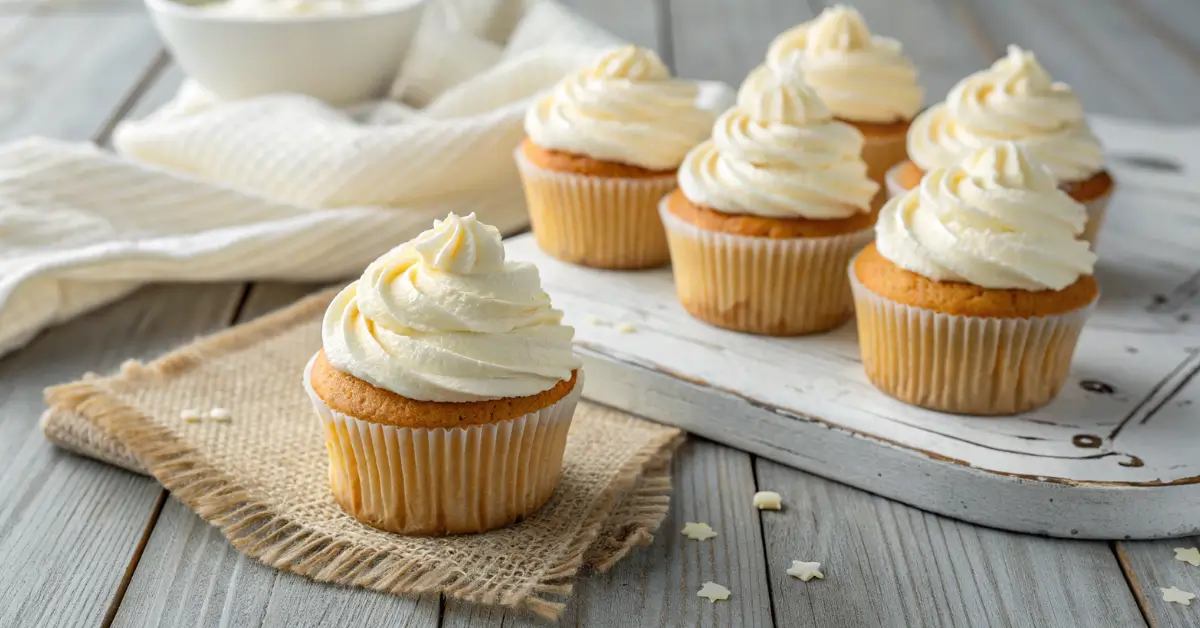 Gluten Free Cupcakes Recipe | Easy Vanilla & Super Fluffy