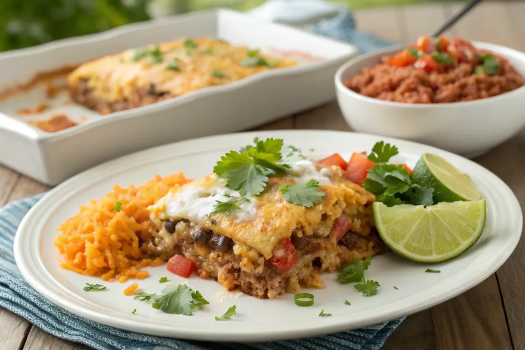 mexican white trash casserole