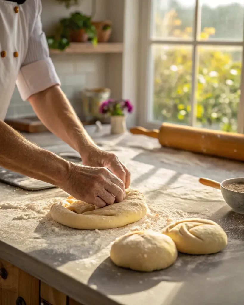 garlic parmesan pretzels