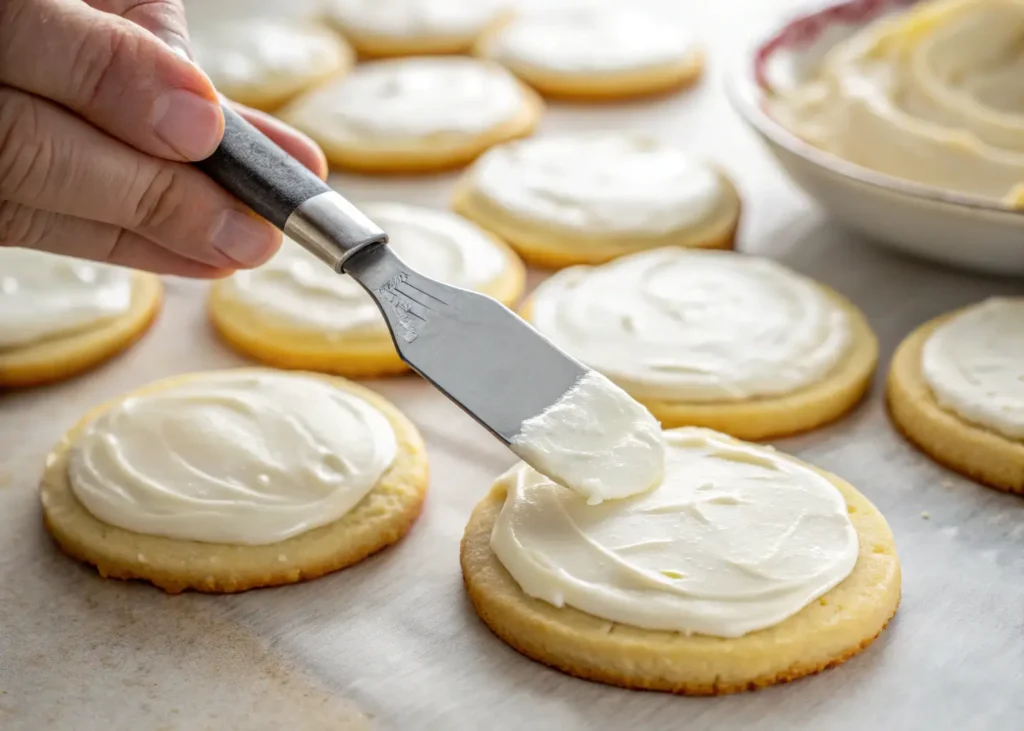 frosted lemon cookies