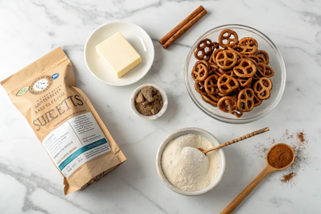 cinnamon sugar pretzels