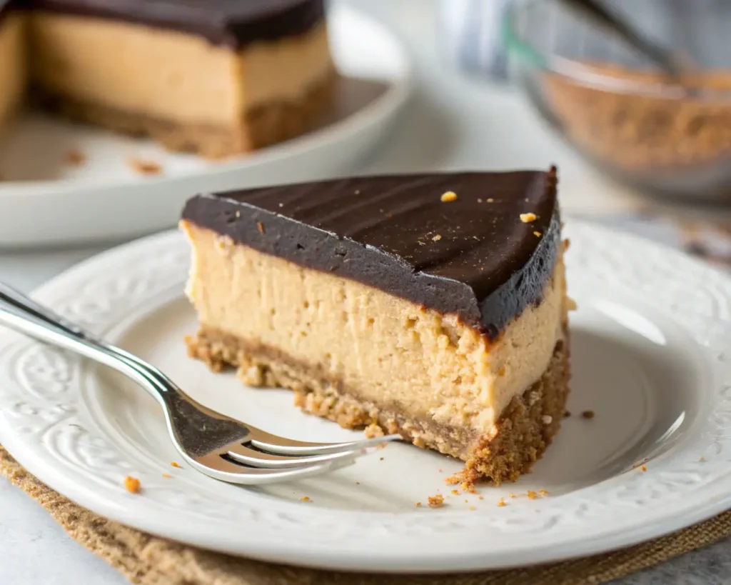 no bake peanut butter cheesecake