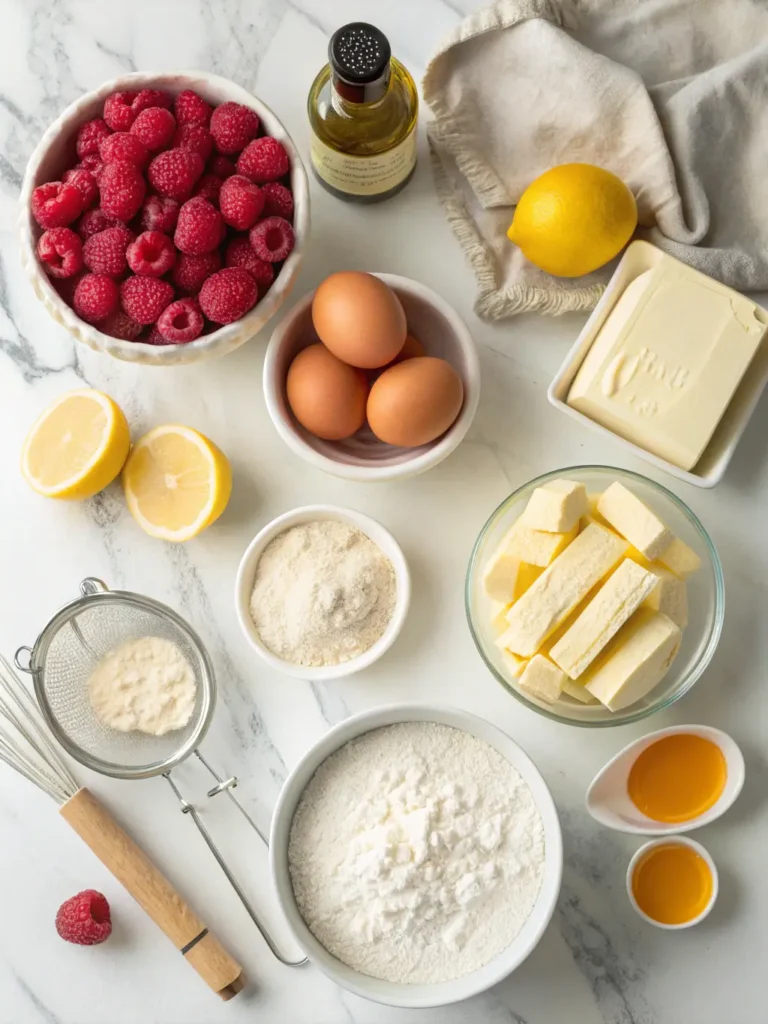 lemon raspberry cupcakes