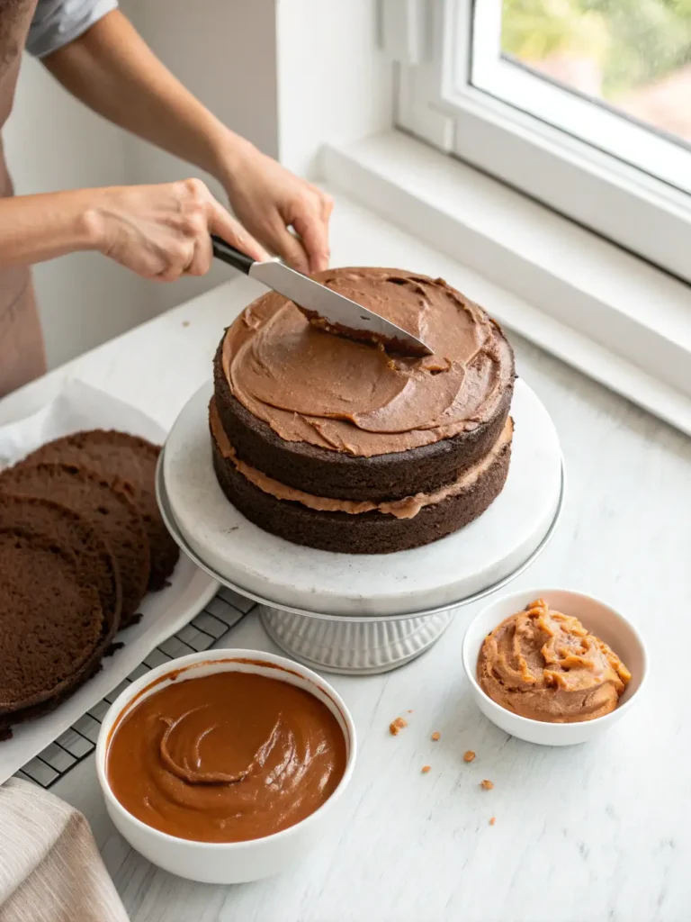 chocolate caramel cake