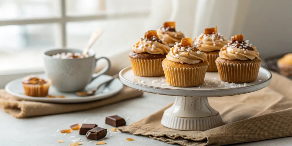 salted caramel cupcakes