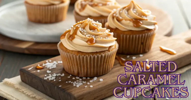 salted caramel cupcakes