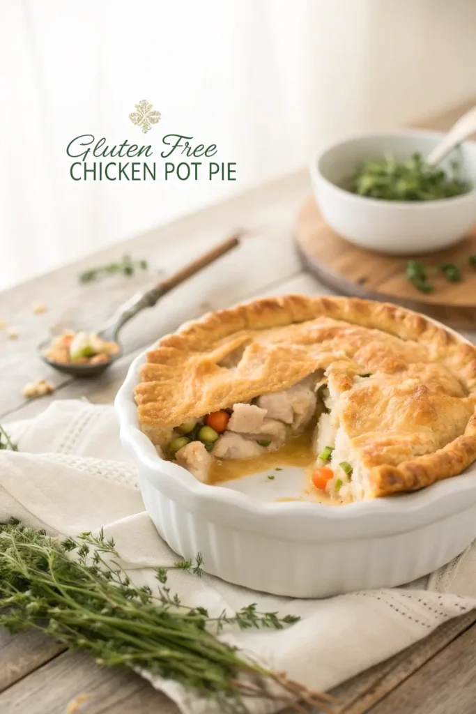 gluten free chicken pot pie