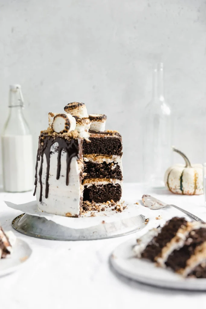 s'mores cake