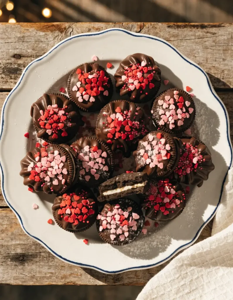 chocolate dipped oreos