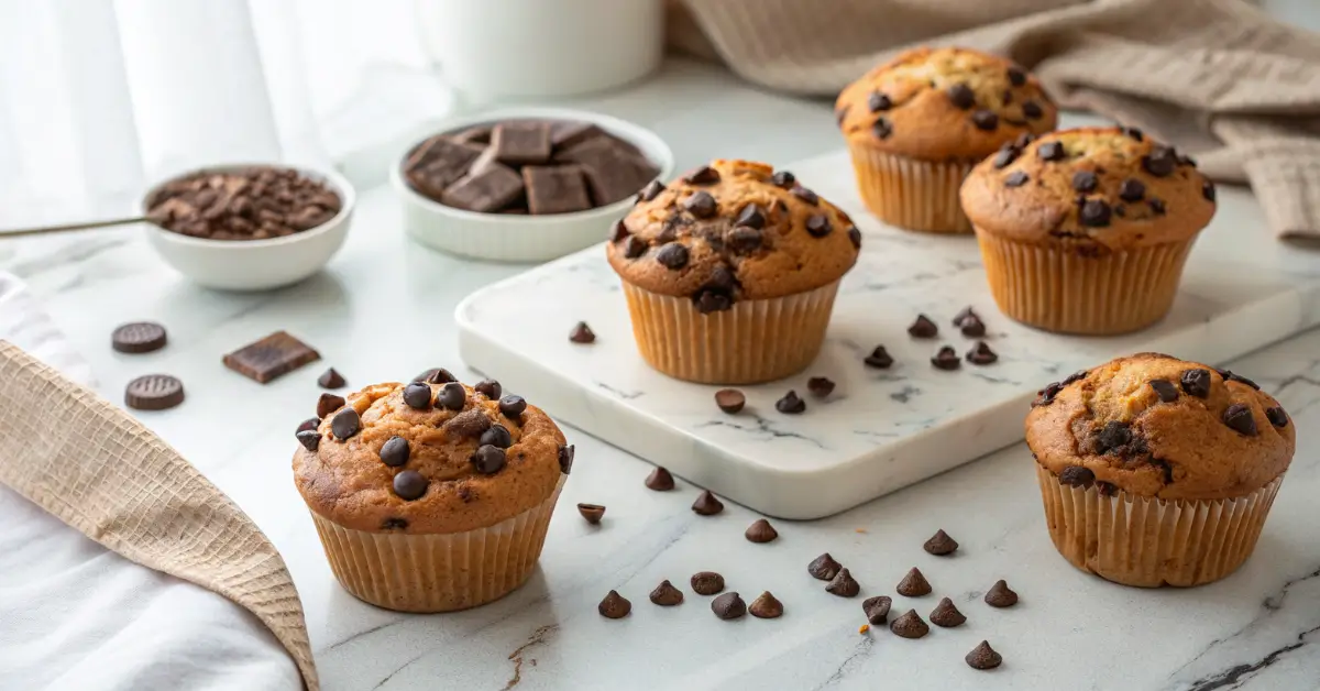 chocolate chip muffins