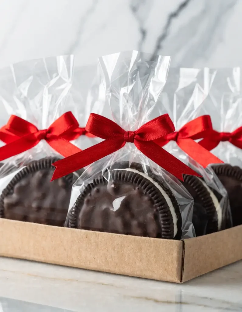 chocolate dipped oreos