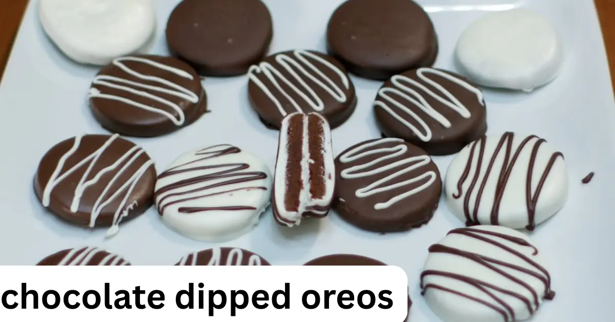 chocolate dipped oreos