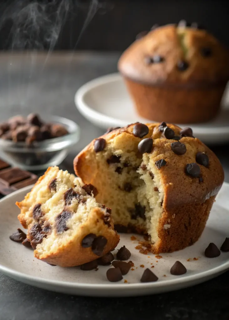 chocolate chip muffins