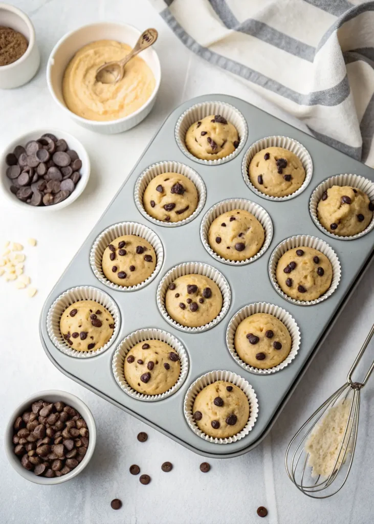 chocolate chip muffins