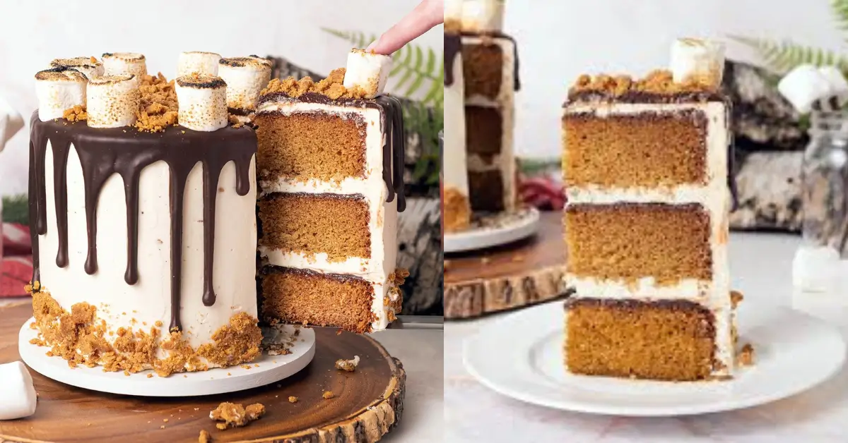 s'mores cake