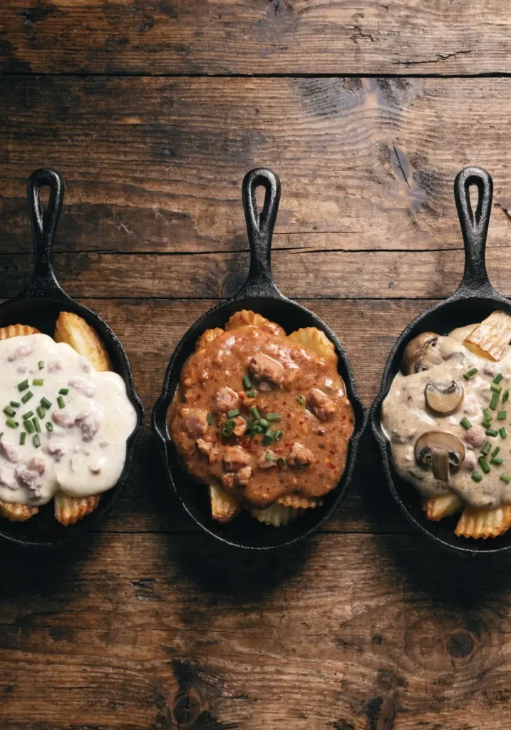sausage gravy and biscuits