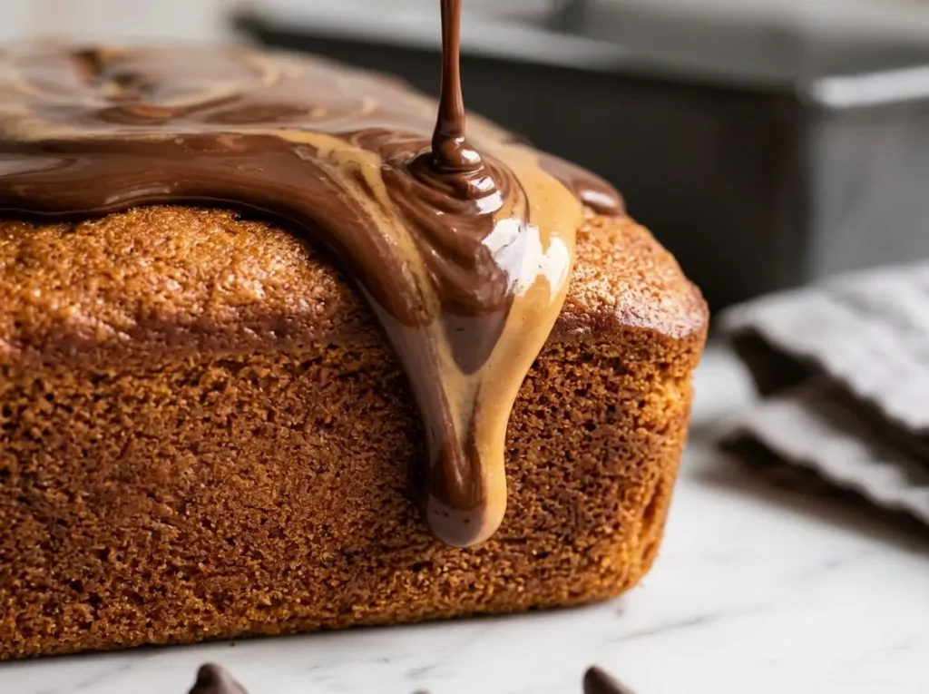 loaf with a chocolate swirl