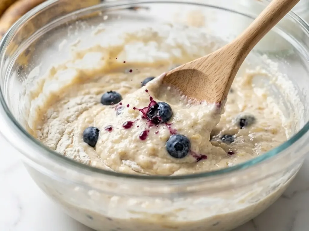 blueberry banana muffins
