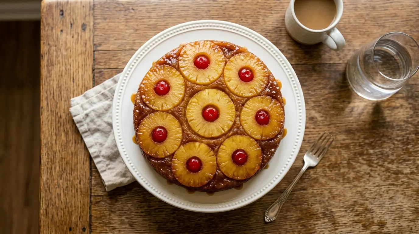 pineapple upside down cake recipe