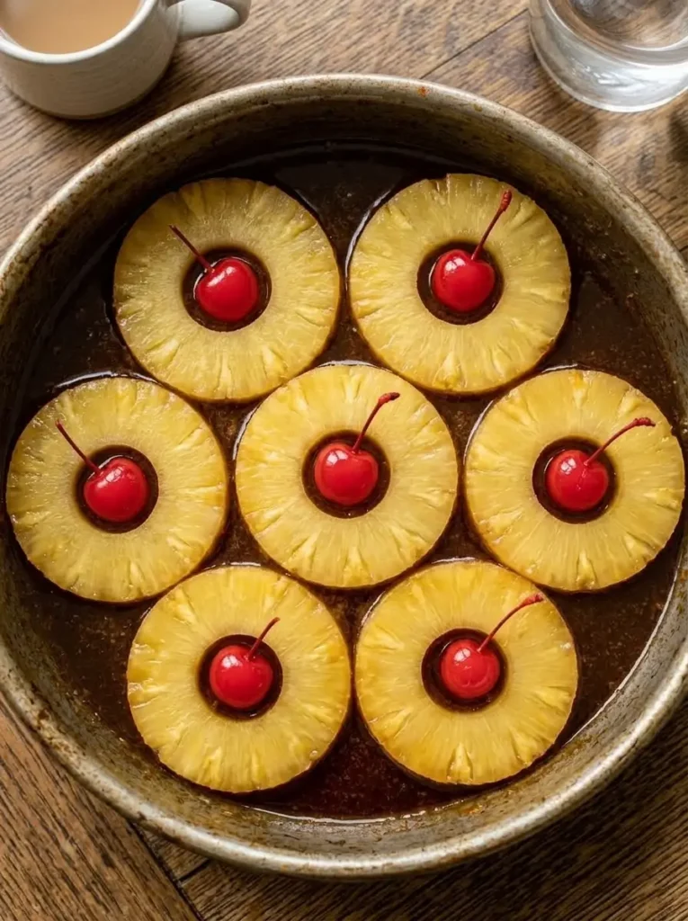 pineapple upside down cake recipe