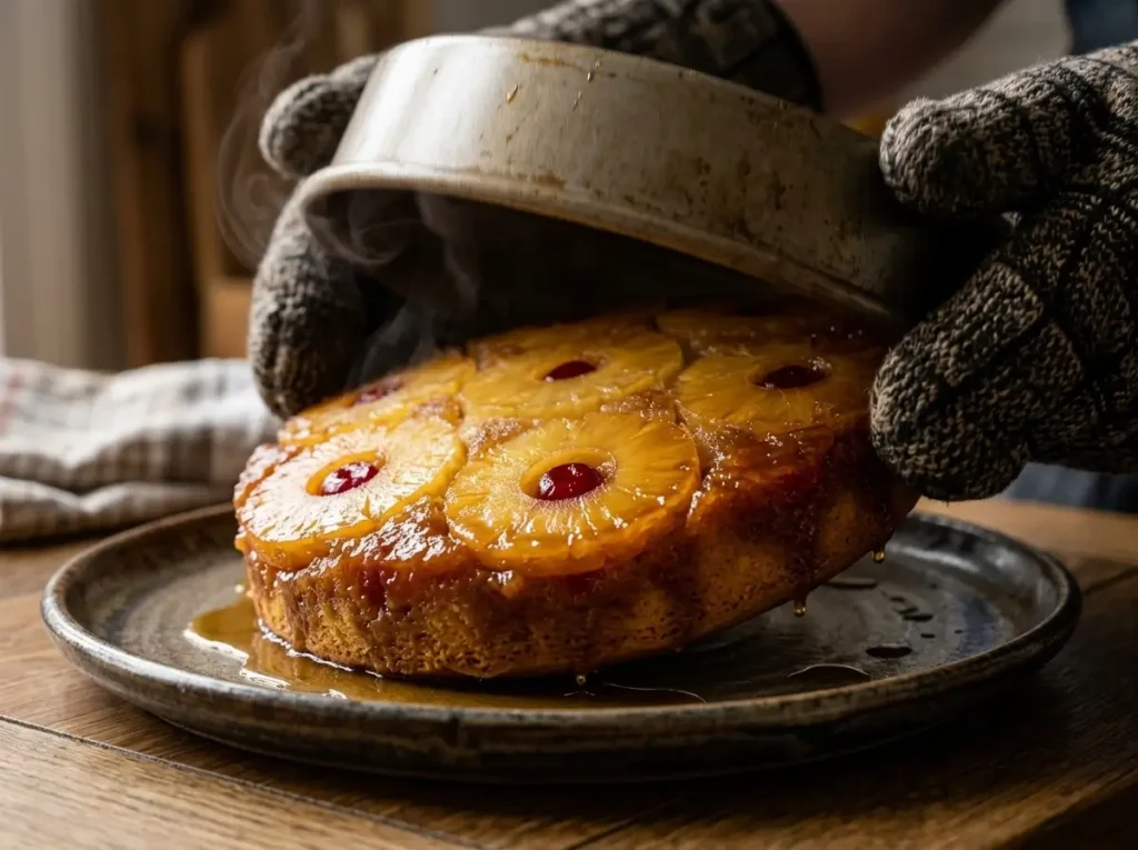 pineapple upside down cake recipe