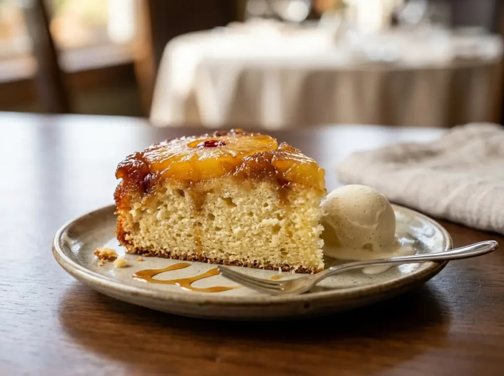 pineapple upside down cake recipe