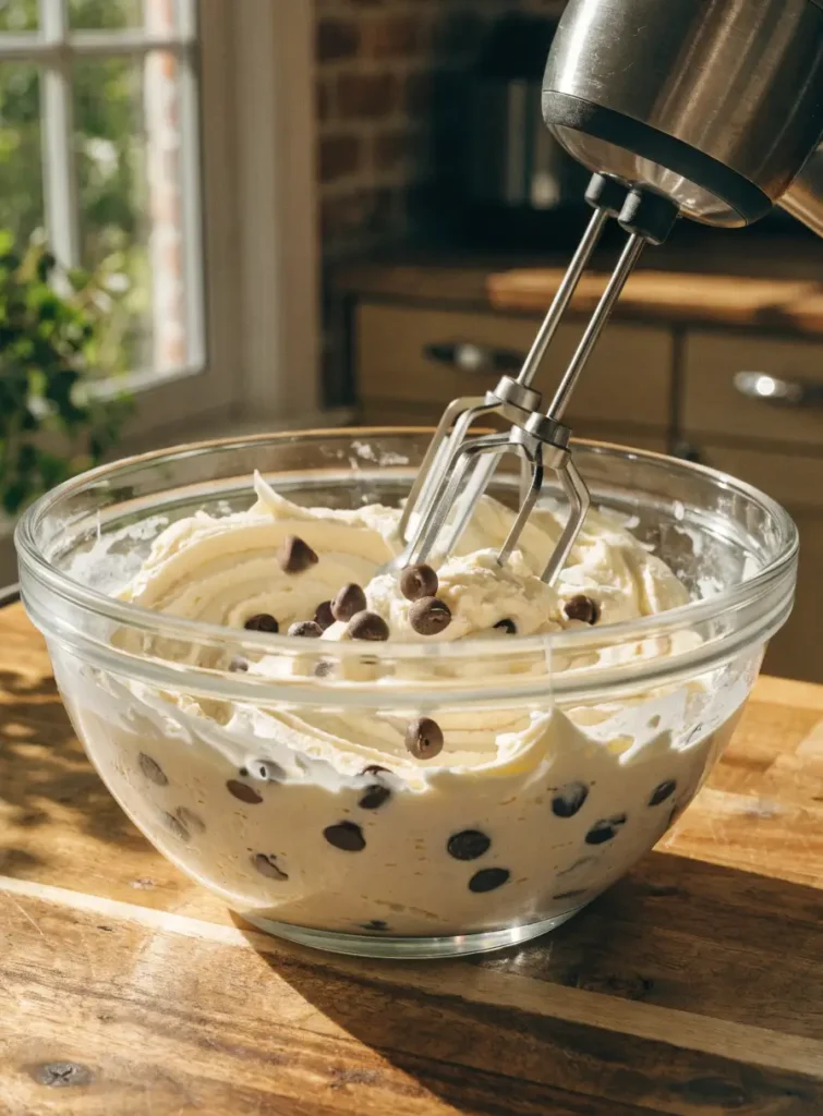 chocolate chip cheesecake