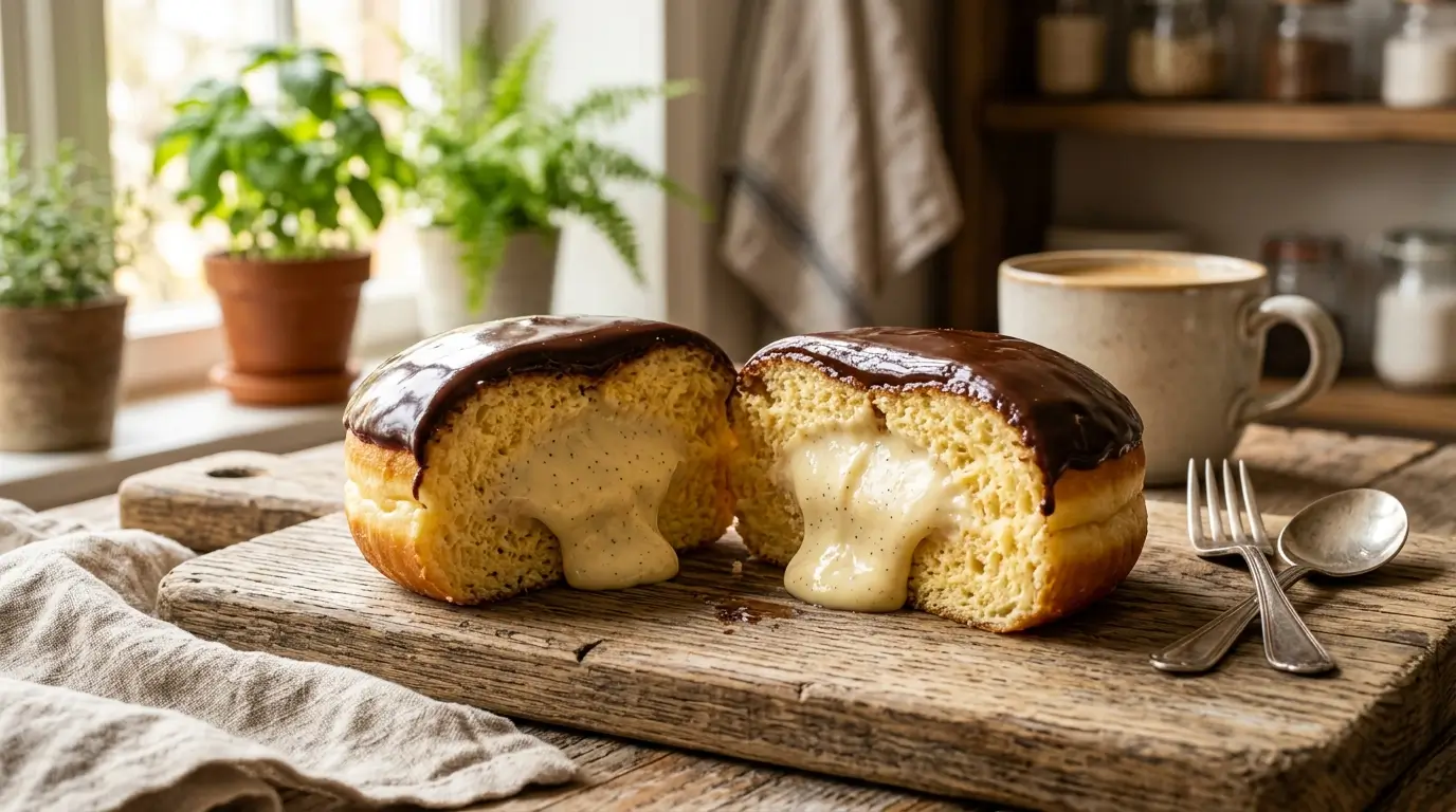 boston cream donut