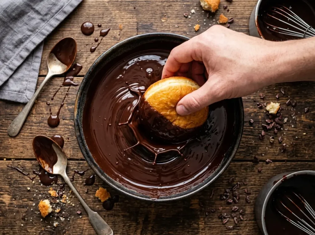 boston cream donut