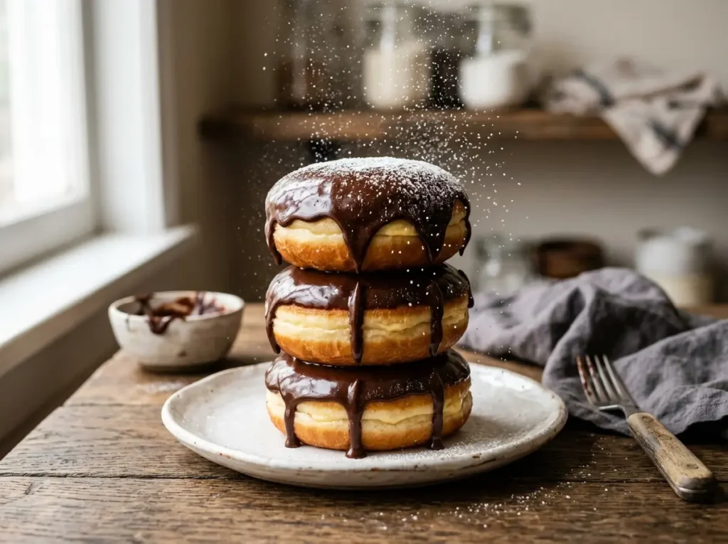 boston cream donut