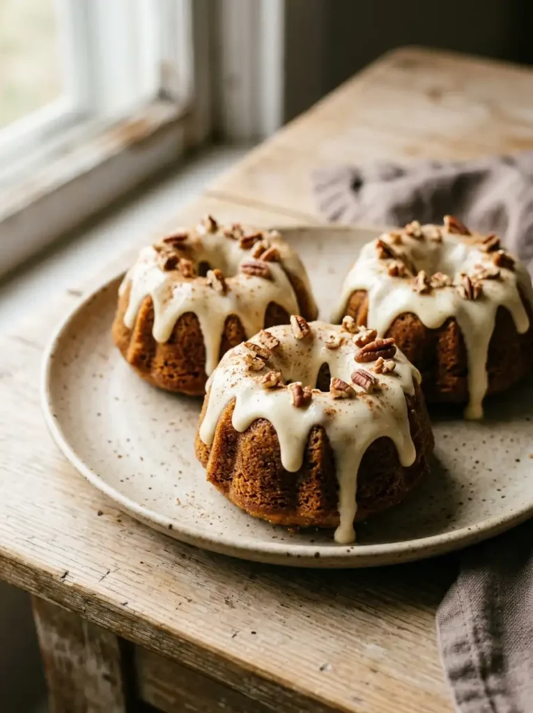 Cream cheese glaze spread over warm cinnamon rolls